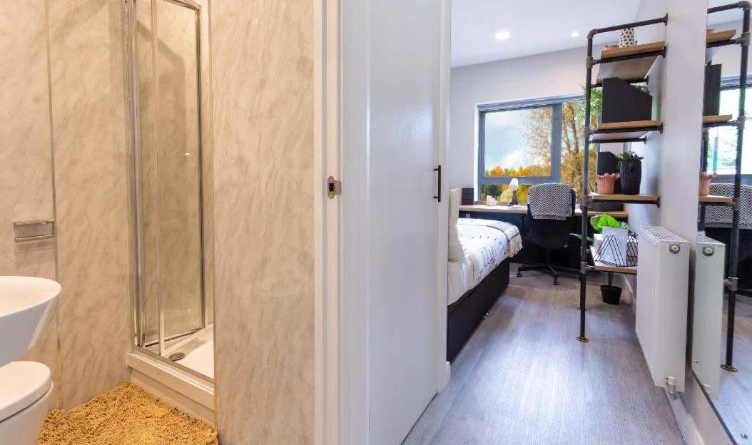 Cosy Ensuite Bedrooms At Electric Press Near Sheffield City Centre Habitación foto